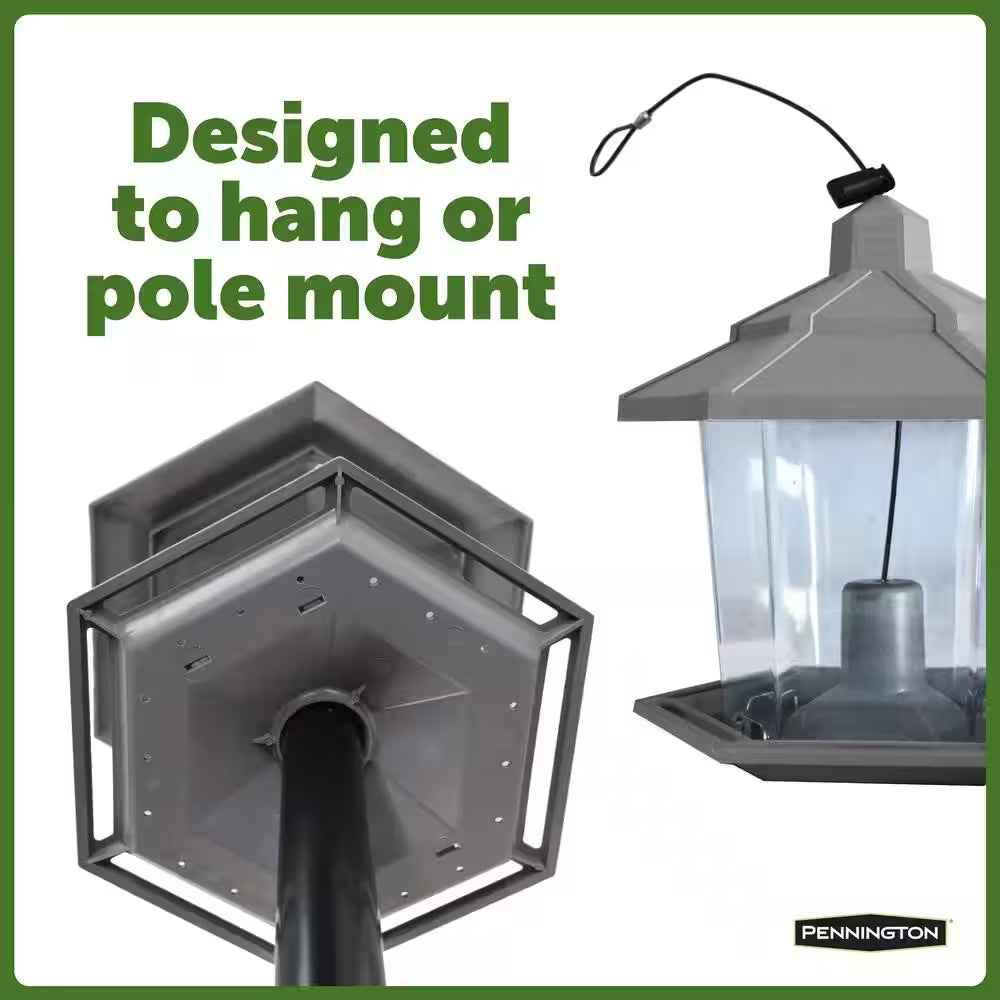 Earth Smart Recycled Petite Ecozebo Wild Bird Feeder