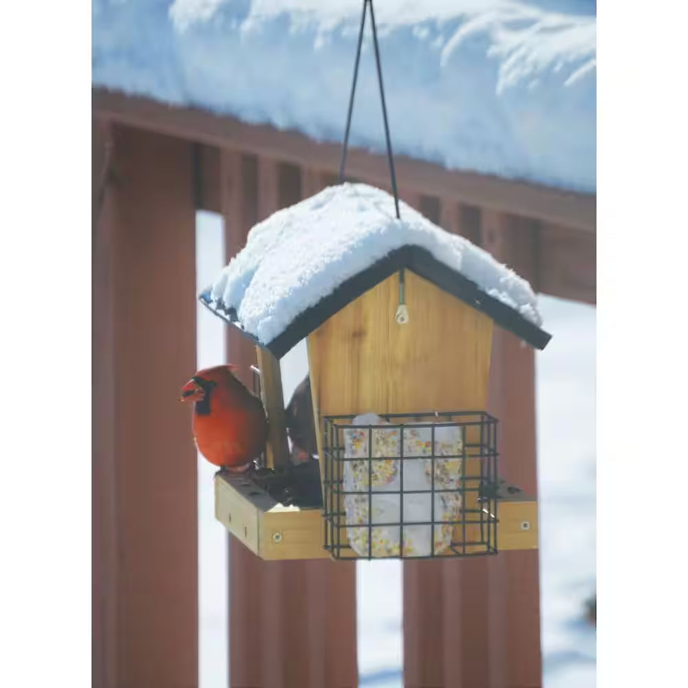 3 Qt. Cedar Hopper with Suet