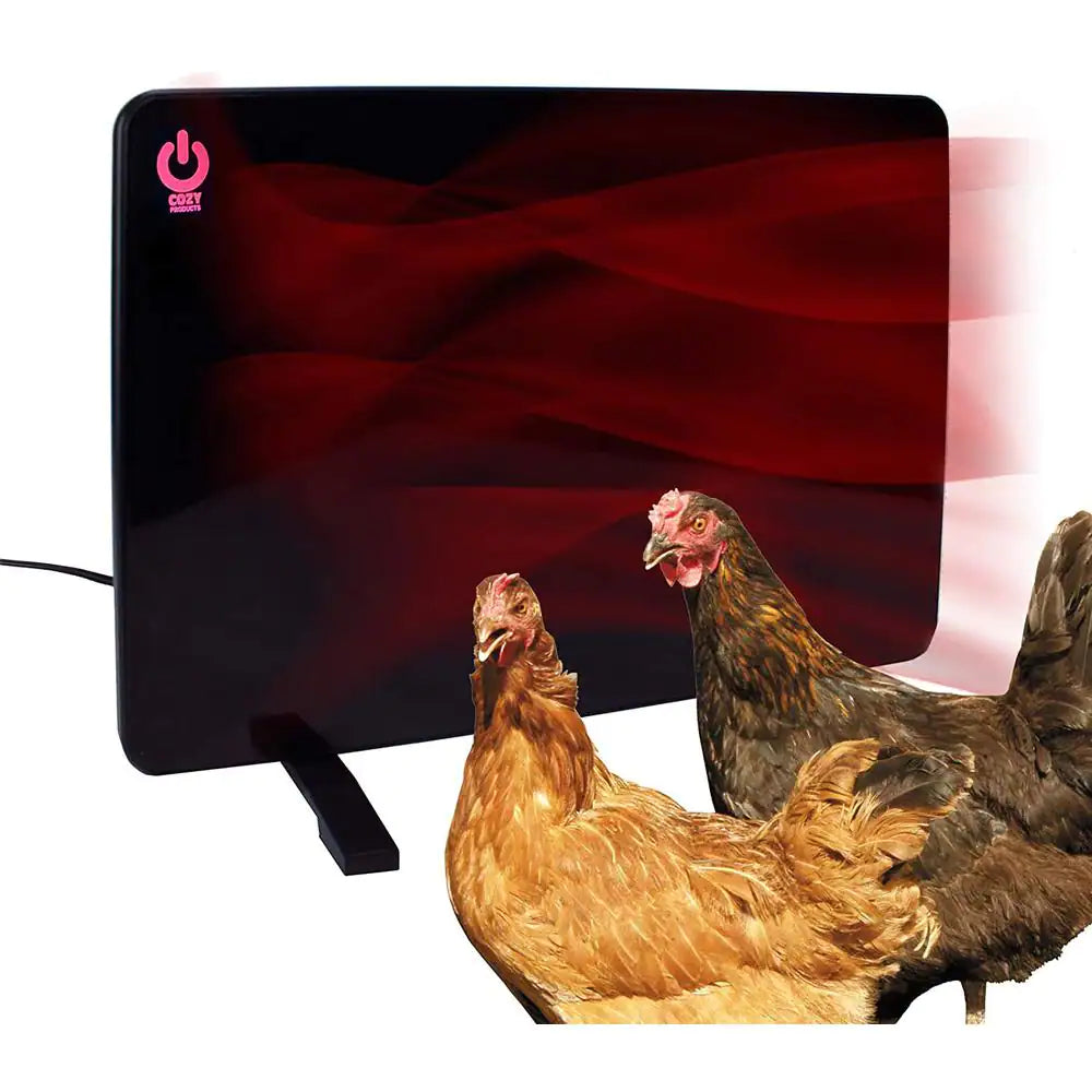 Flat Panel Chicken Coop Heater 200-Watt Walls/Ceilings Mountable Cozy Products