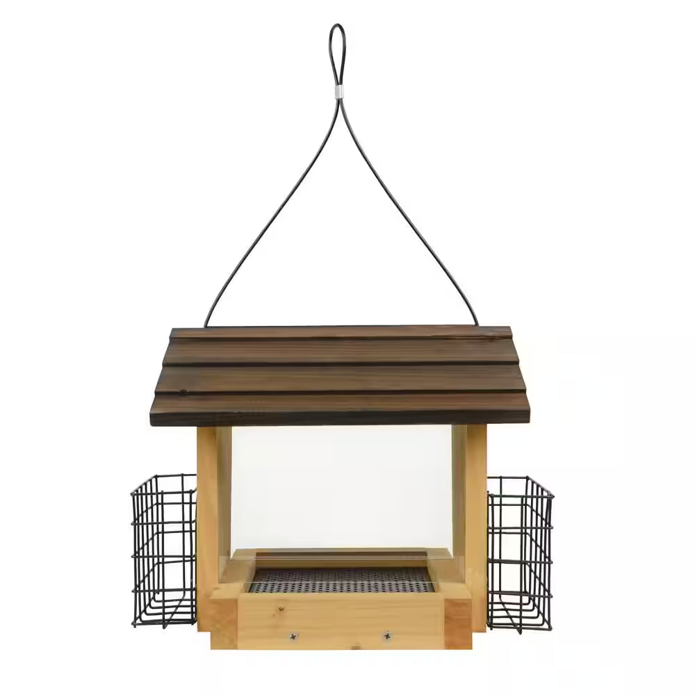 3 Qt. Cedar Hopper with Suet