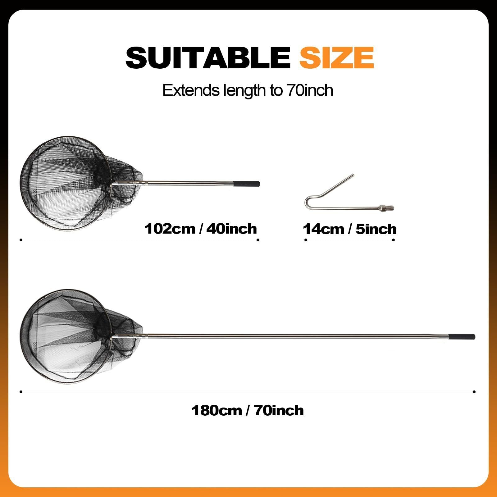 Animal Catch Net Pole Trap Tool Chicken Catcher Leg Hook Catching Kit Animal Con