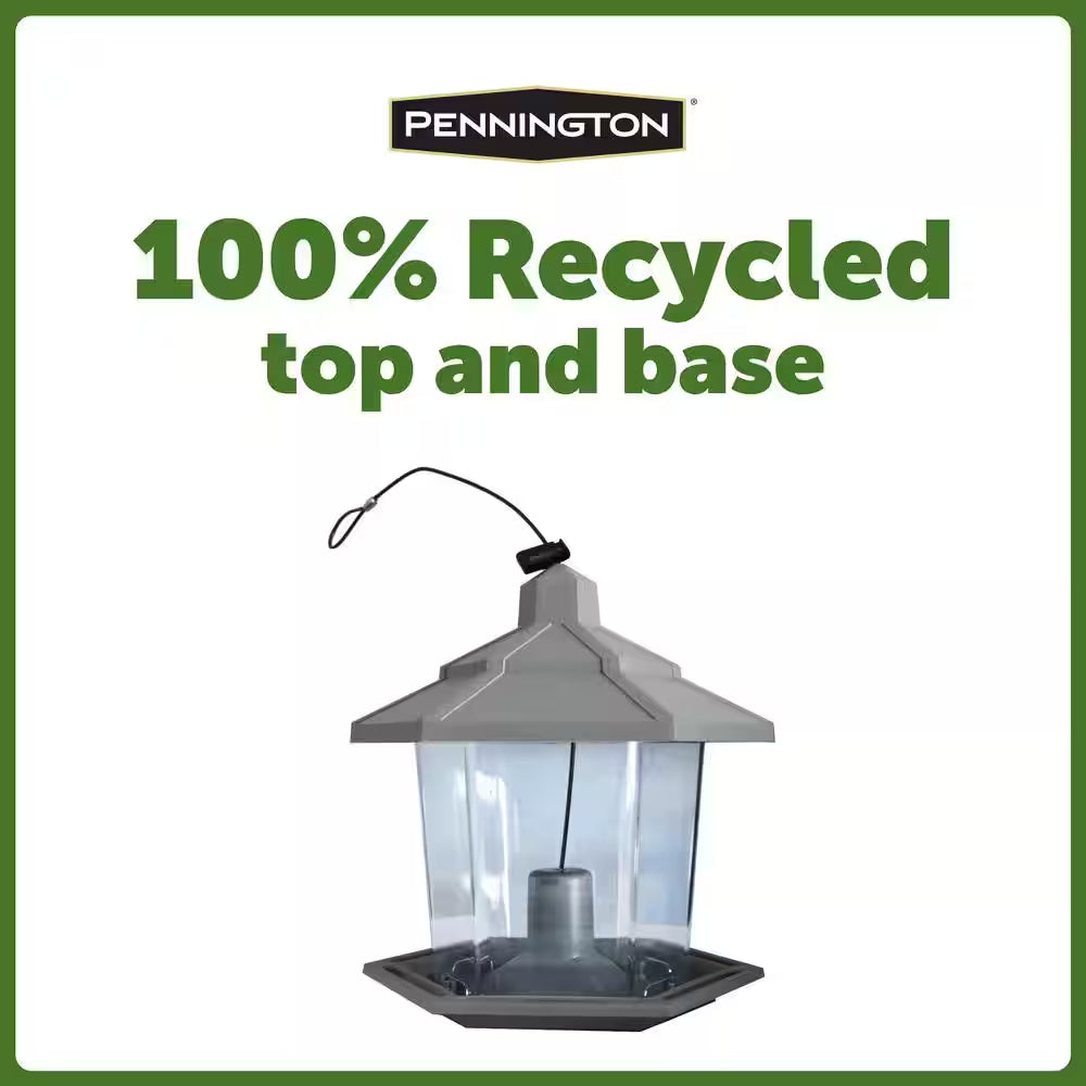 Earth Smart Recycled Petite Ecozebo Wild Bird Feeder