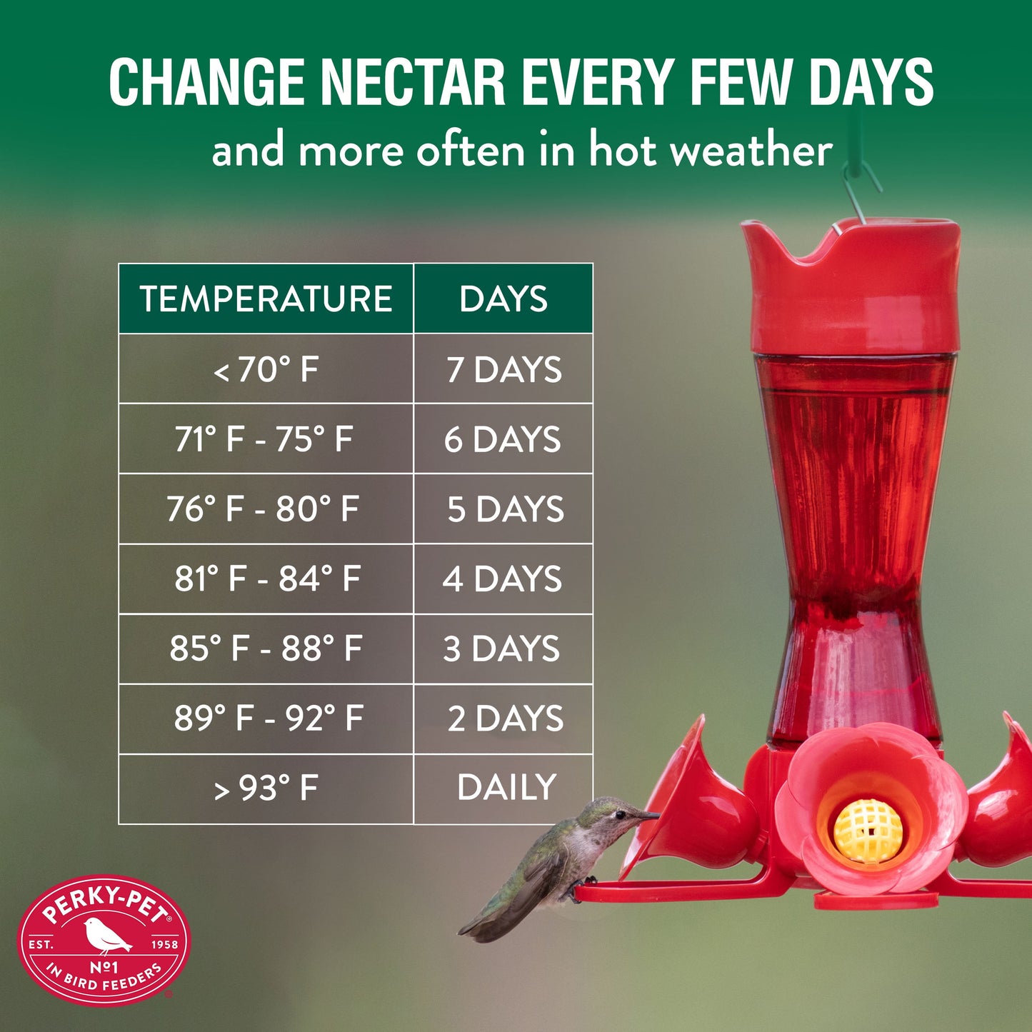 Clear Liquid Hummingbird Nectar Concentrate – 32 Oz