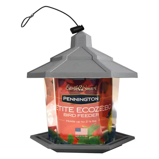 Earth Smart Recycled Petite Ecozebo Wild Bird Feeder