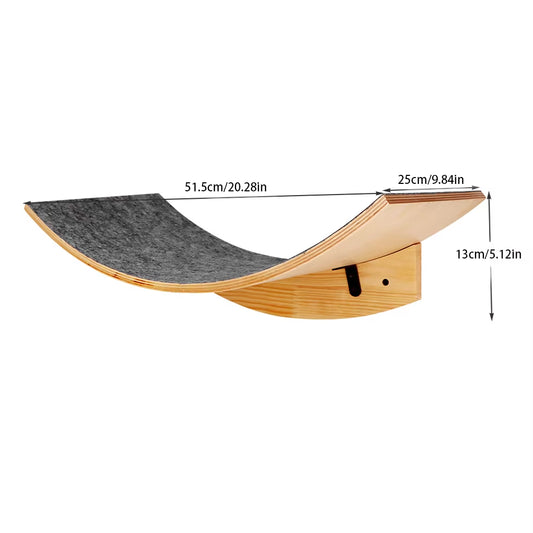 Cat Wall Furniture Climbing Shelf Wall Mounted Steps Stairway with Sisal Rope Scratching Grinding Claws Toy for Most Kitten Cats