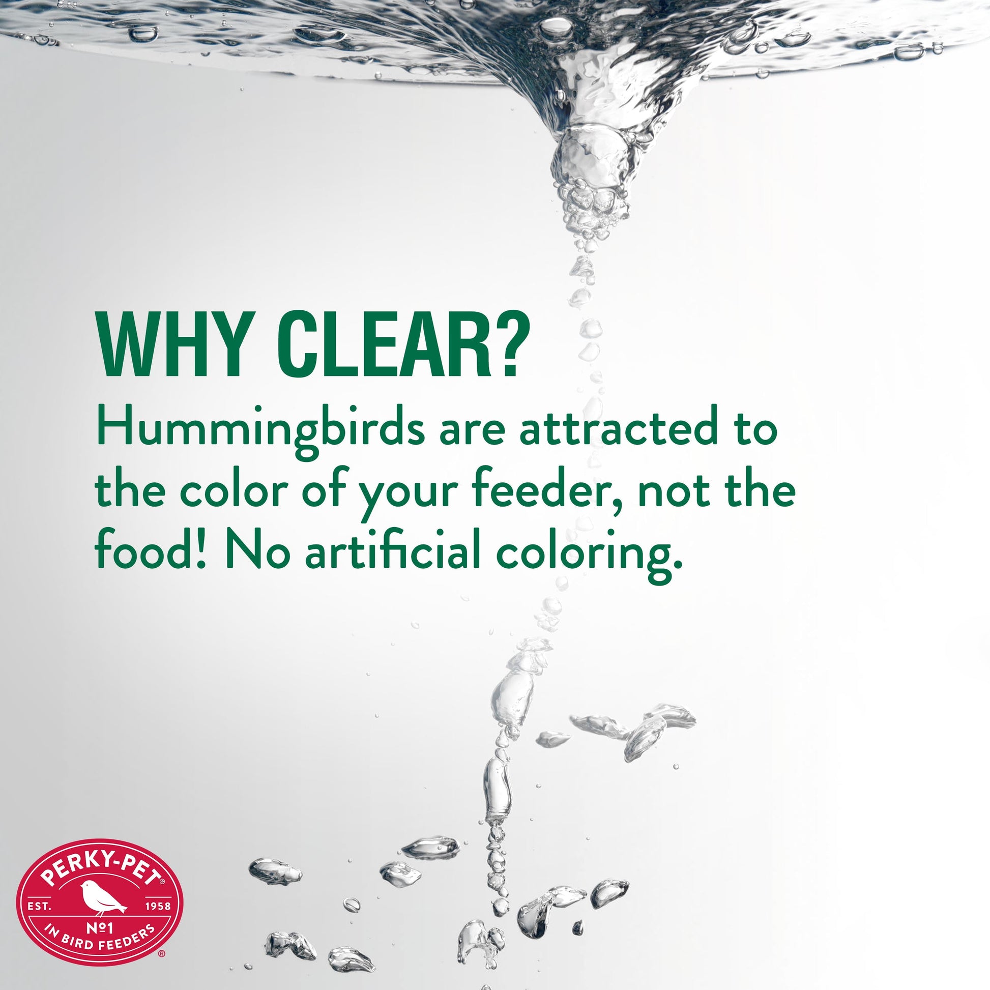 Clear Liquid Hummingbird Nectar Concentrate – 32 Oz