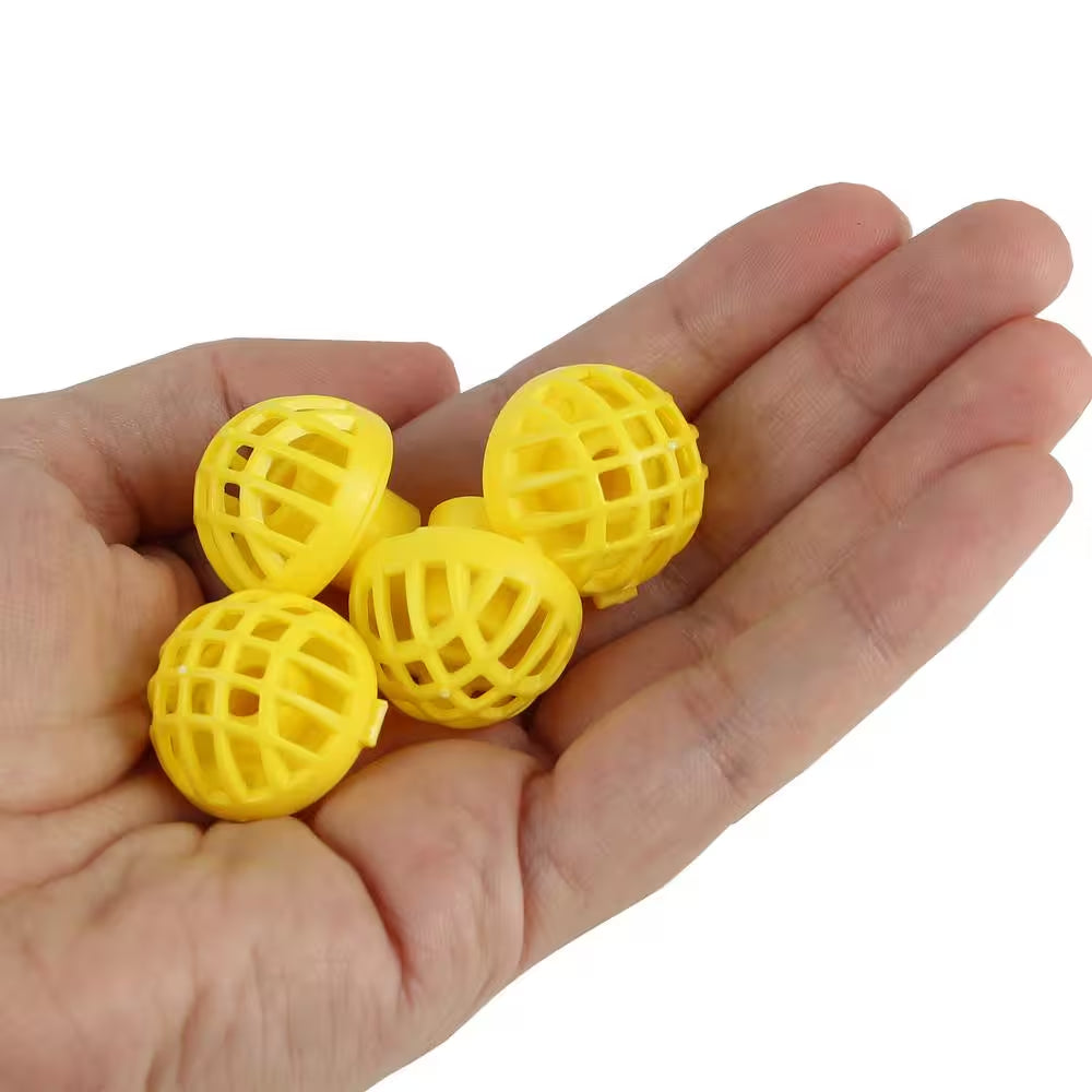 Replacement Yellow Bee Guards for Hummingbird Feeders (4-Count)