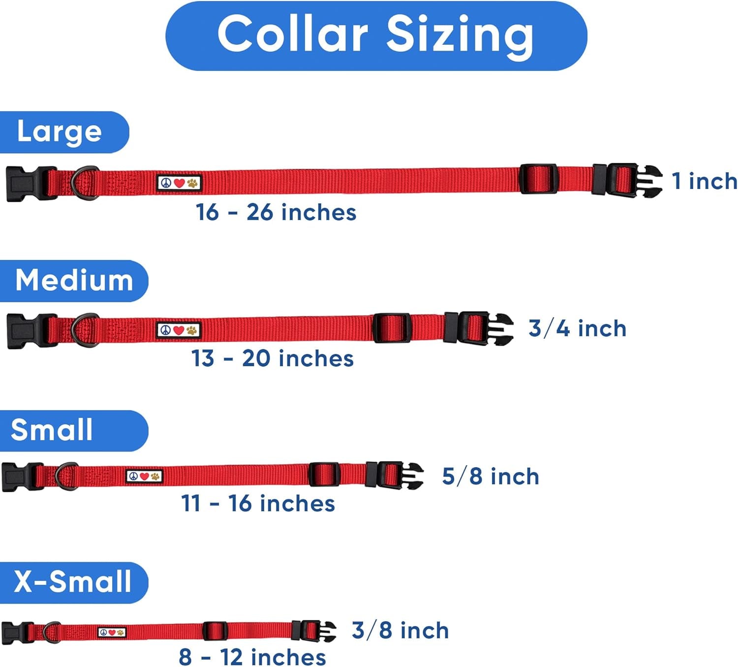 Pet Soft Training Adjustable Reflective Stitching Puppy / Dog Collar Large 1 Inch Pink