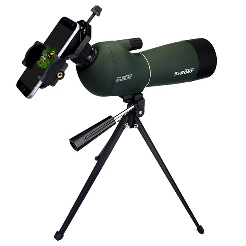 25-75X70 Telescope Spotting Scope Powerful Zoom Monocular FMC BAK4 Waterproof for Bird Watching Target Shotting