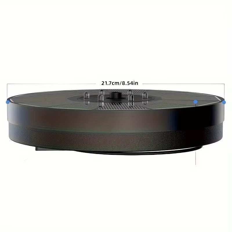 5.5W LED Solar Fountain Pump with Lights, for Bird Bath/Pool DIY Solar Water Fountain with Battery for Outdoor Garden Decoration