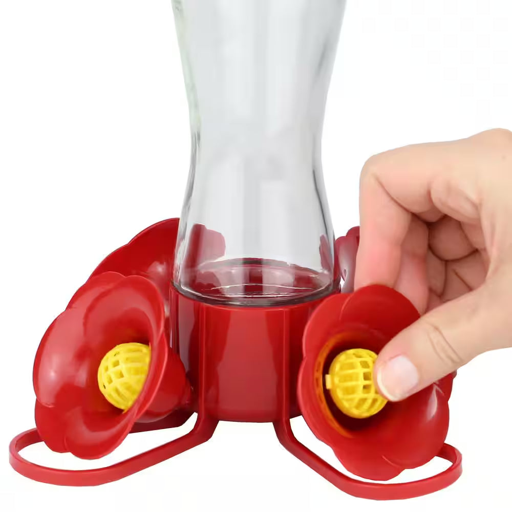 Replacement Yellow Bee Guards for Hummingbird Feeders (4-Count)