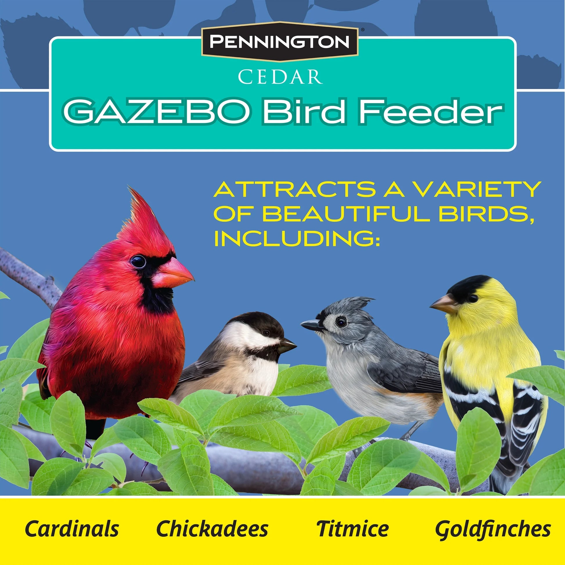 Cedar Gazebo Wild Bird Feeder, 3 Lb. Hopper Capacity