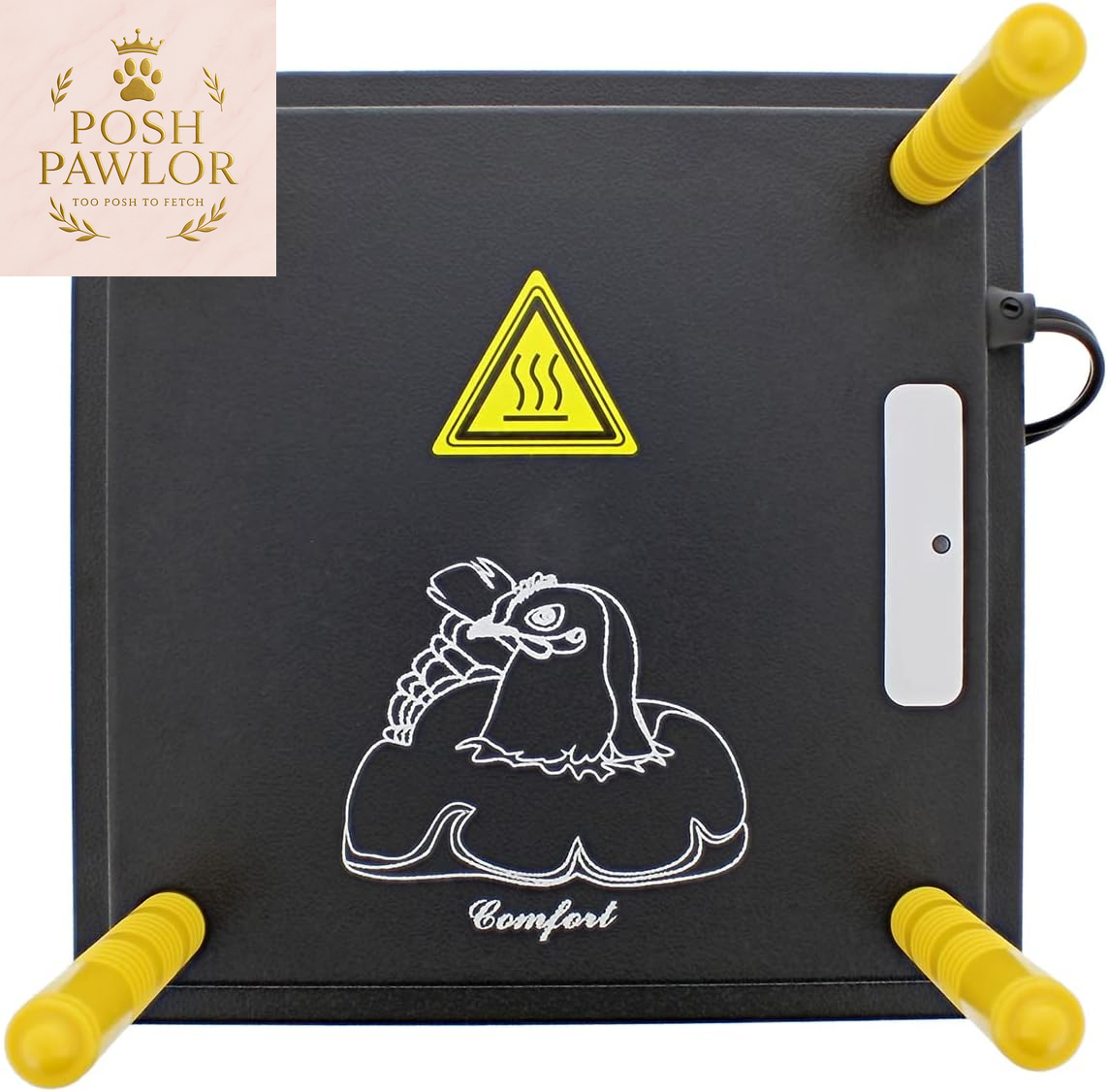 Chick Heating Plate Brooder Plate - 10 Inch Brooder Heat Plate for Chicks and Ducklings with Adjustable Height