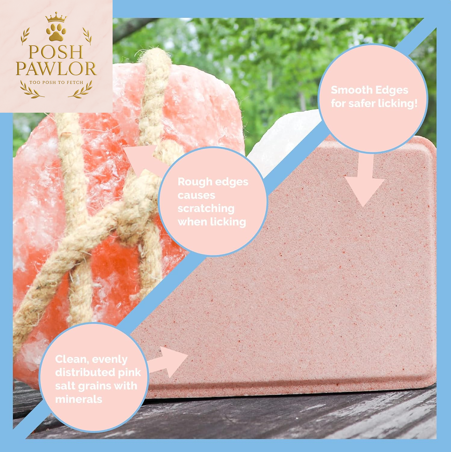 8.8LB (4KG) Compressed Pink Himalayan Salt Animal Lick Brick for Livestock and Wildlife - 100% Pure & Natural Feed Salt - 84 Natural Minerals and Trace Elements