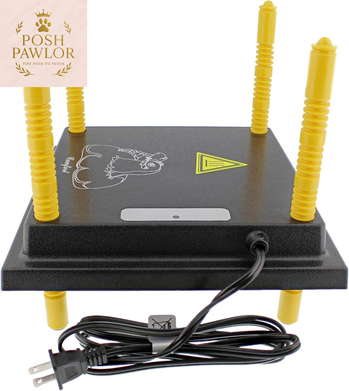 Chick Heating Plate Brooder Plate - 10 Inch Brooder Heat Plate for Chicks and Ducklings with Adjustable Height